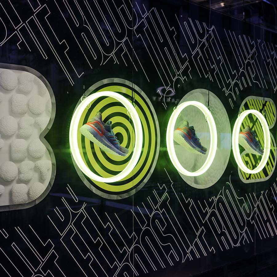 adidas boost blockbuster retail campaign